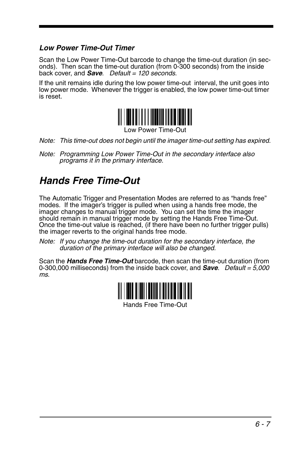 Hands free time-out, Hands free time-out -7 | HandHeld Entertainment 4600r User Manual | Page 93 / 244