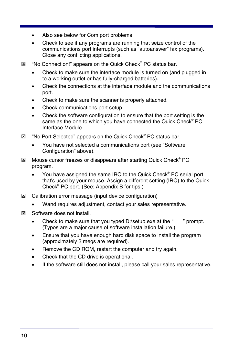 HandHeld Entertainment Quick Check PC600 User Manual | Page 18 / 72