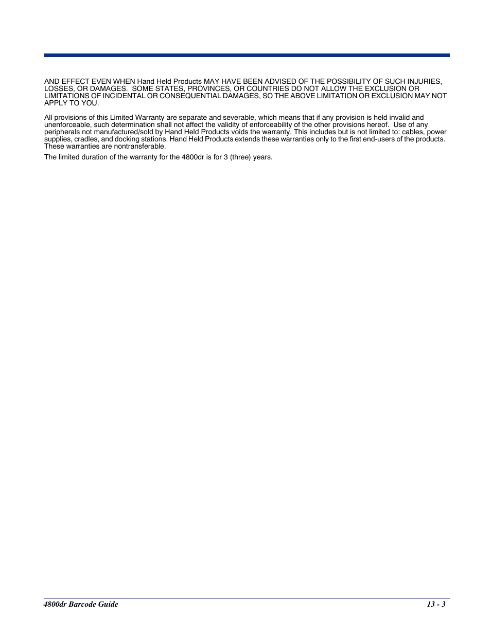 HandHeld Entertainment Document Reader 4800dr User Manual | Page 127 / 140