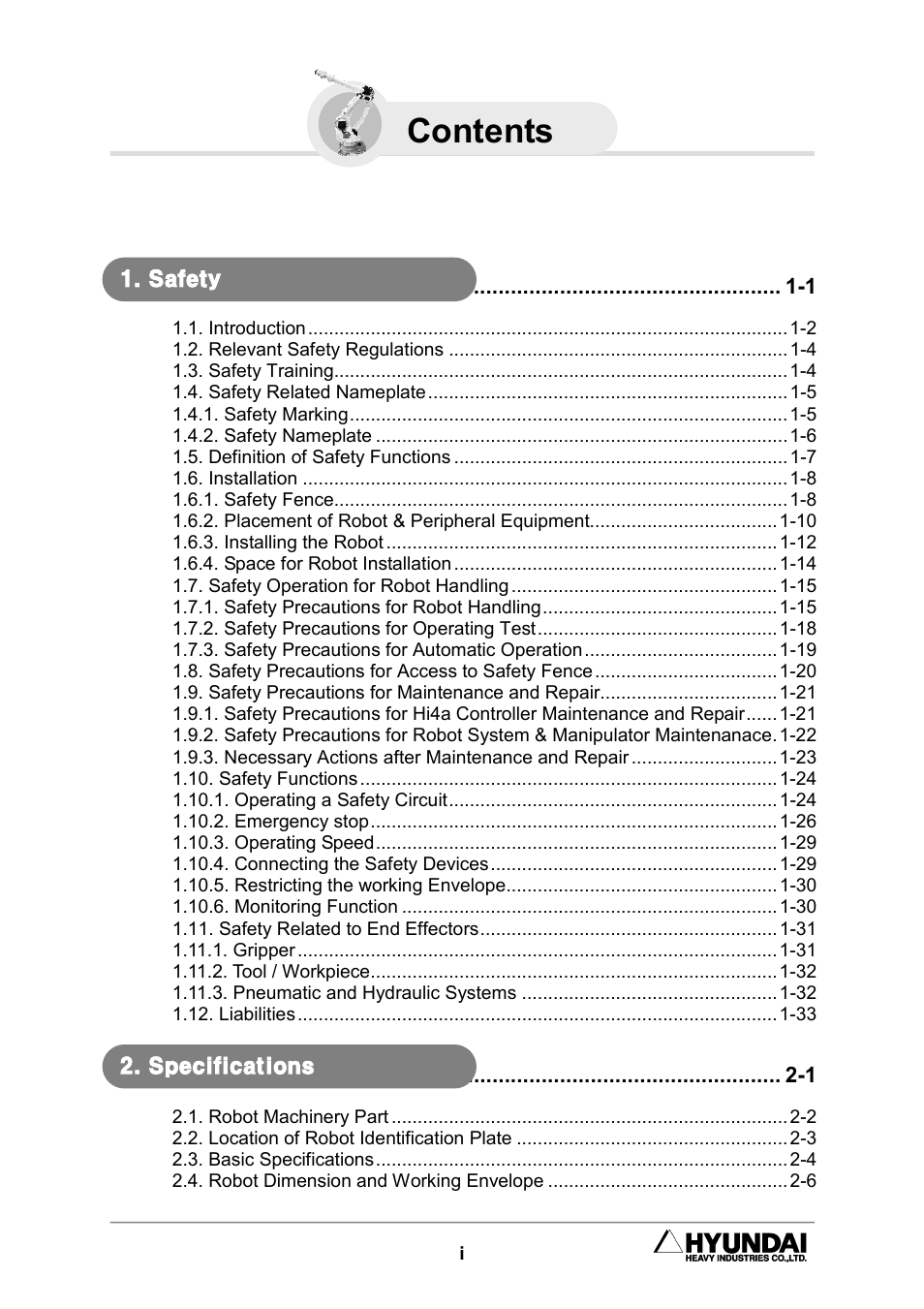 Hyundai HX300L User Manual | Page 3 / 147