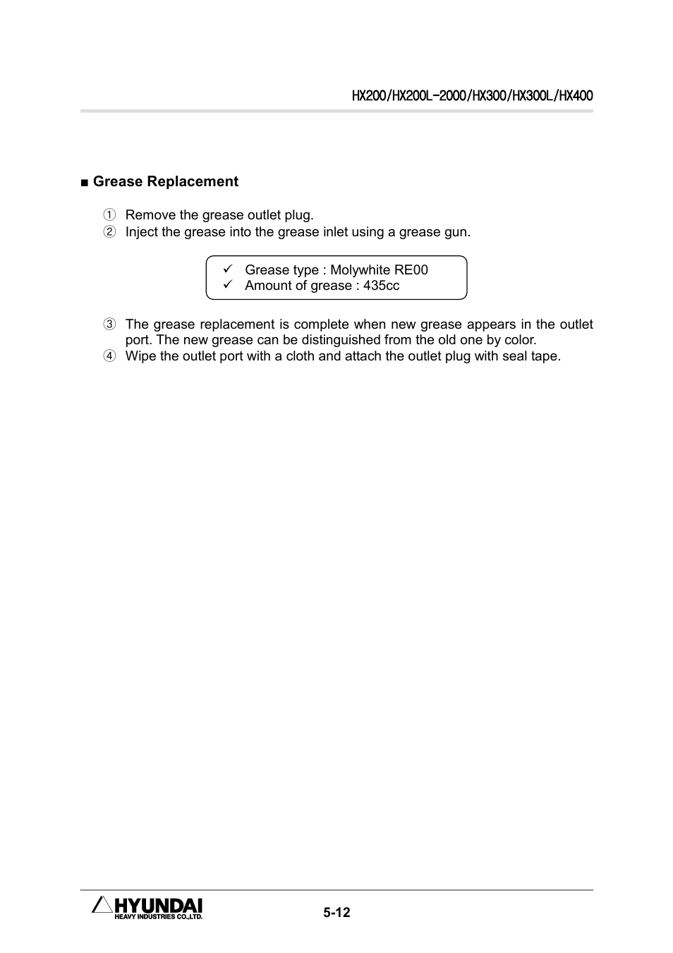 Hyundai HX300L User Manual | Page 96 / 147