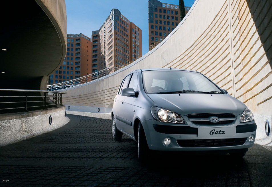 Hyundai Getz 1.5 CRTD CDX+ in Sky Blue Getz User Manual | Page 3 / 10