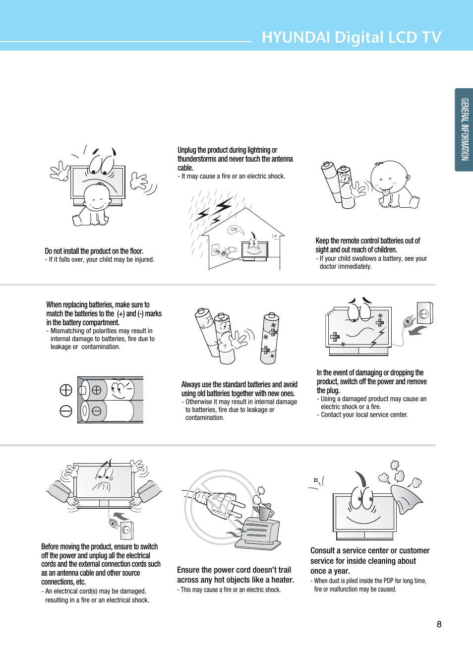 Hyundai digital lcd tv | Hyundai ImageQuest Q321 User Manual | Page 11 / 87