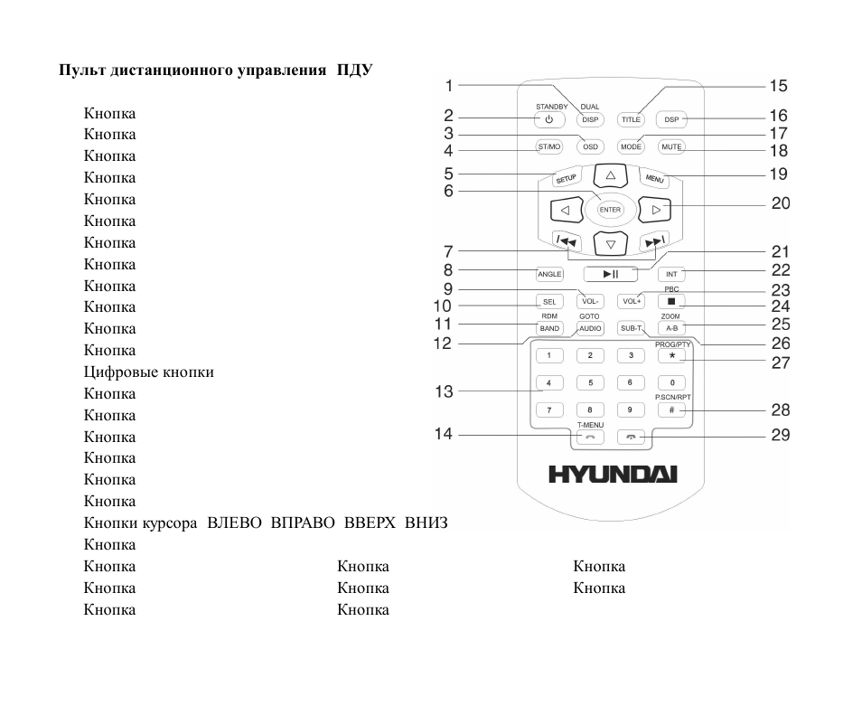 Hyundai DVD/CD/MP3 Receiver with Bluetooth H-CMD7086 User Manual | Page 49 / 79