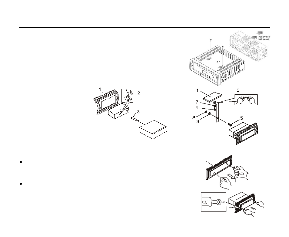 Installation/connection | Hyundai DVD/CD/MP3 Receiver with Bluetooth H-CMD7086 User Manual | Page 5 / 79