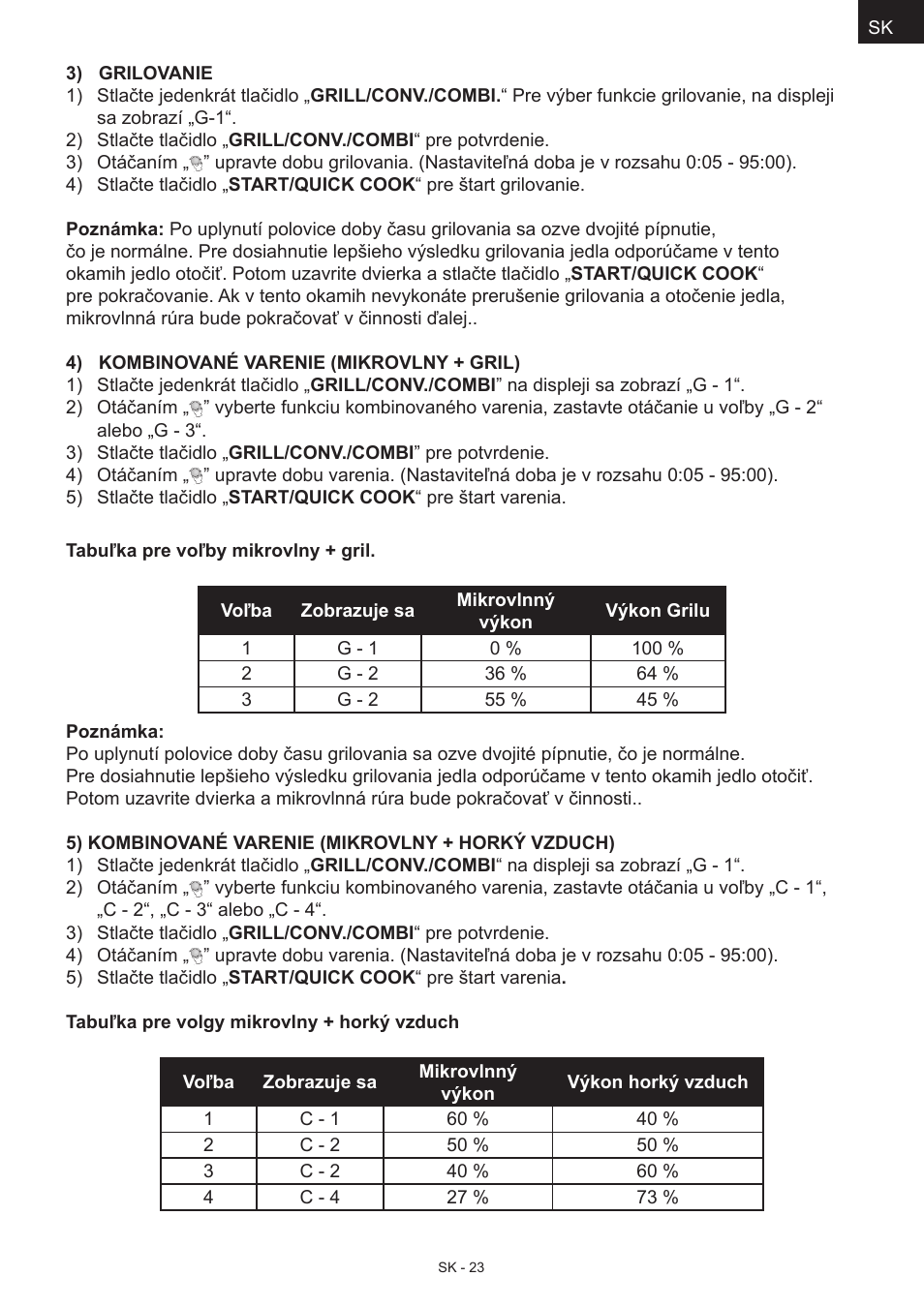 Hyundai MWEGH 281S User Manual | Page 23 / 64