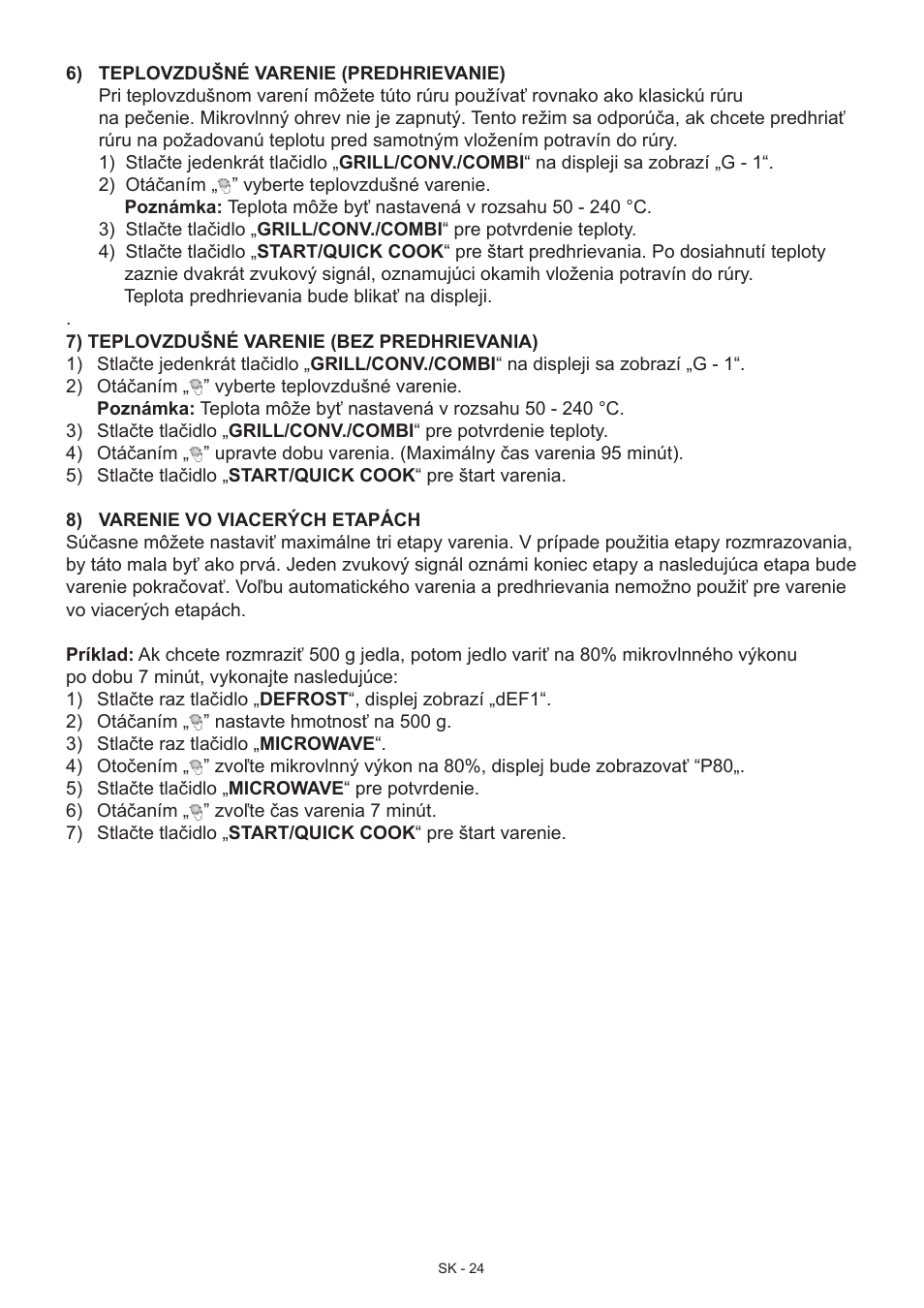 Hyundai MWEGH 281S User Manual | Page 24 / 64