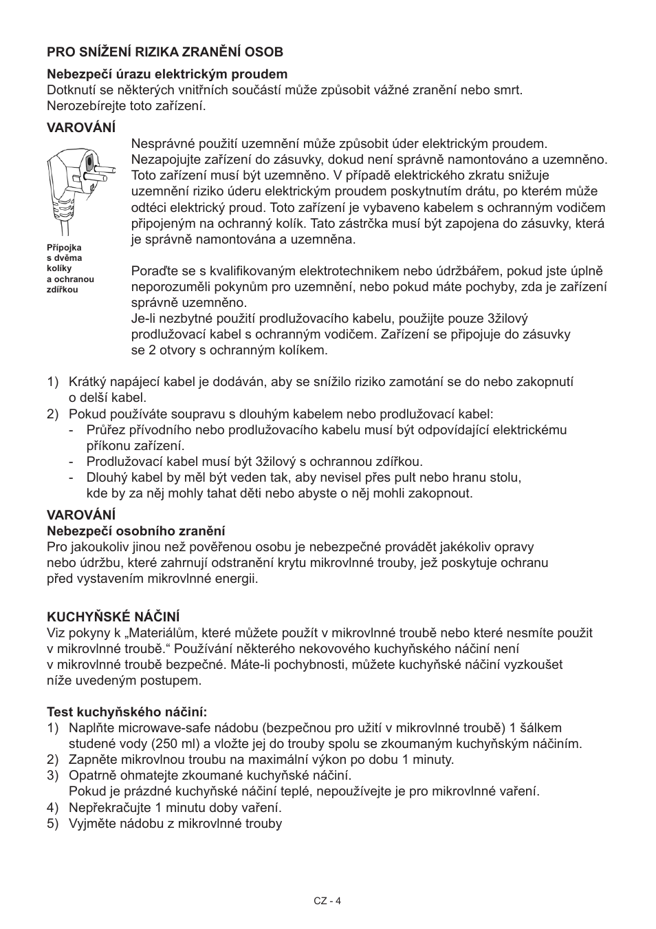 Hyundai MWEGH 281S User Manual | Page 4 / 64