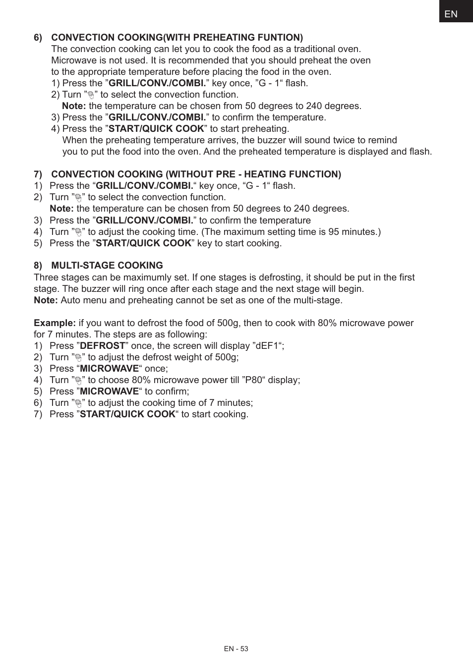 Hyundai MWEGH 281S User Manual | Page 53 / 64