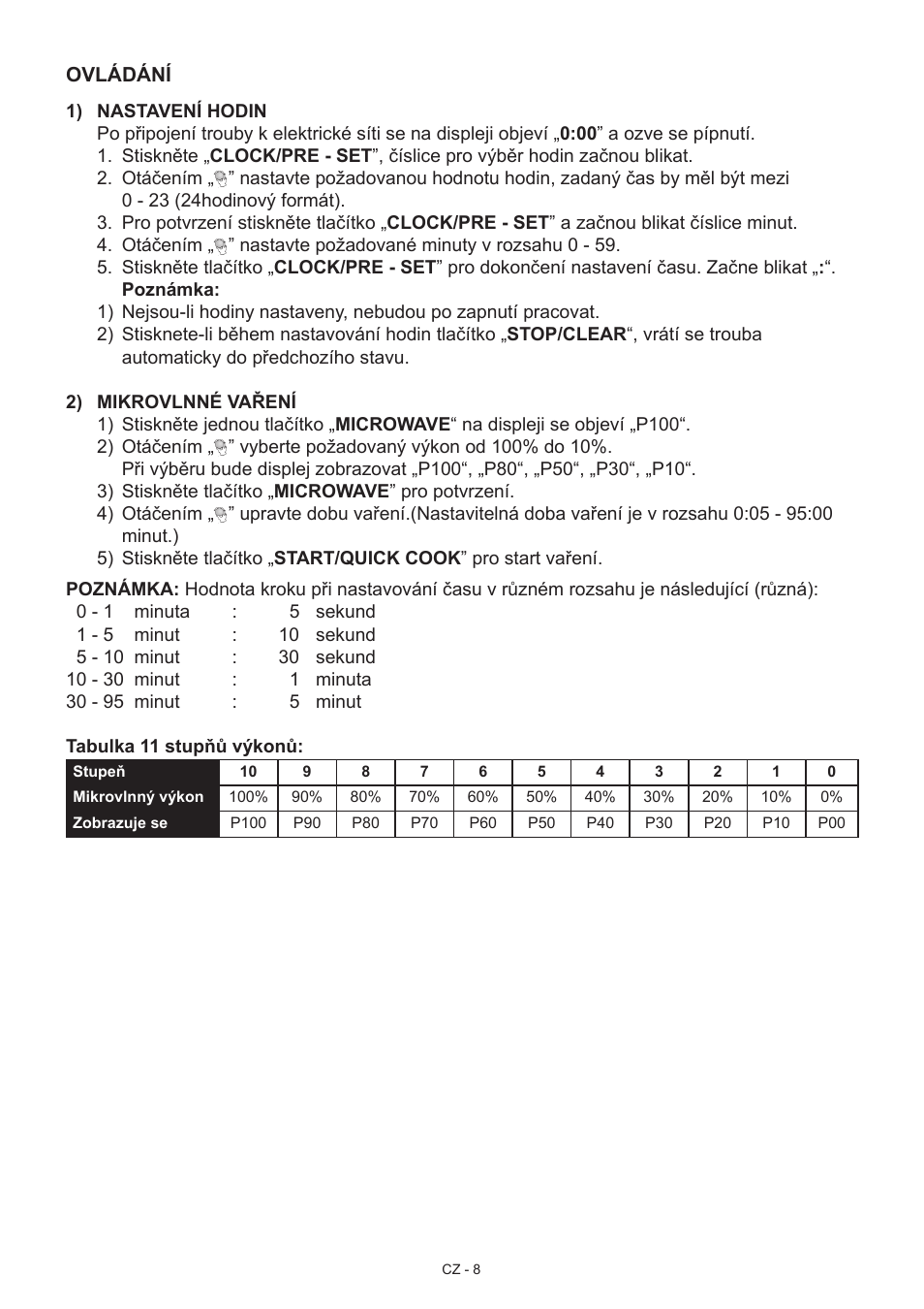 Hyundai MWEGH 281S User Manual | Page 8 / 64