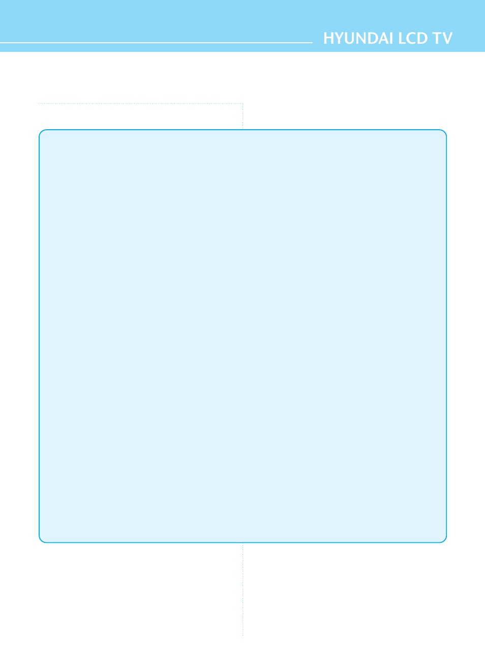 Important tip, Hyundai lcd tv, Image retention effect (image sticking) | Hyundai E261D User Manual | Page 3 / 69