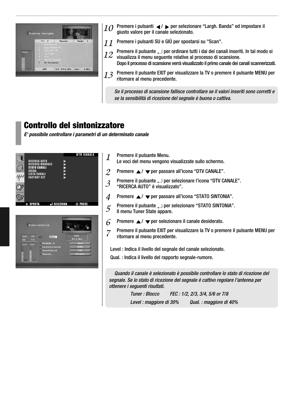 Controllo del sintonizzatore | Hyundai Q321 User Manual | Page 237 / 326