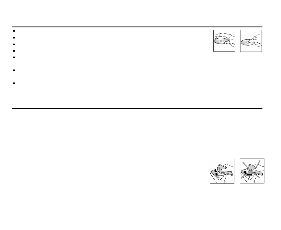 Handling discs, Cleaning | Hyundai DVD Receiver With Bluetooth H-CMD7079 User Manual | Page 41 / 89