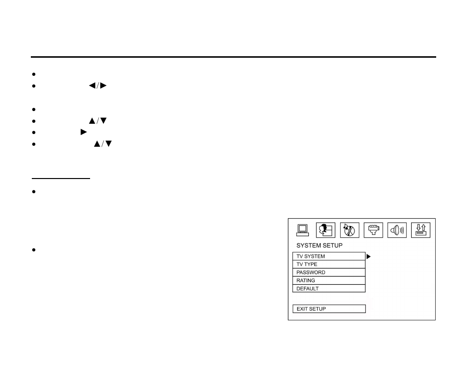 System setup menu | Hyundai H-CMD4005 User Manual | Page 32 / 89