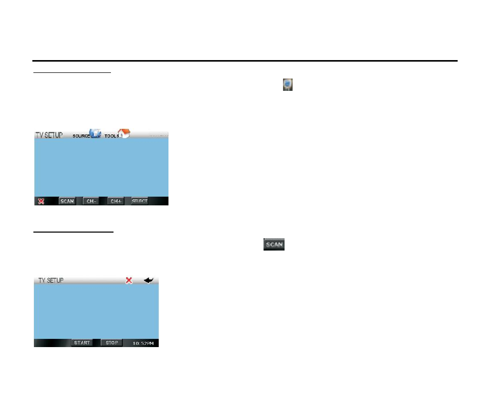 Tv operations | Hyundai Multimedia DVD/CD/MP3 Receiver H-CMD4015 User Manual | Page 55 / 121