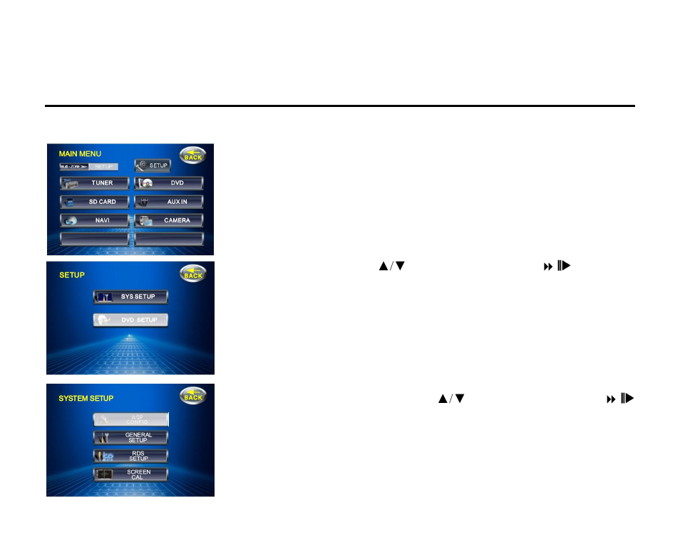 System setup menu | Hyundai EXCELLENCE H-CMD2002 User Manual | Page 53 / 148