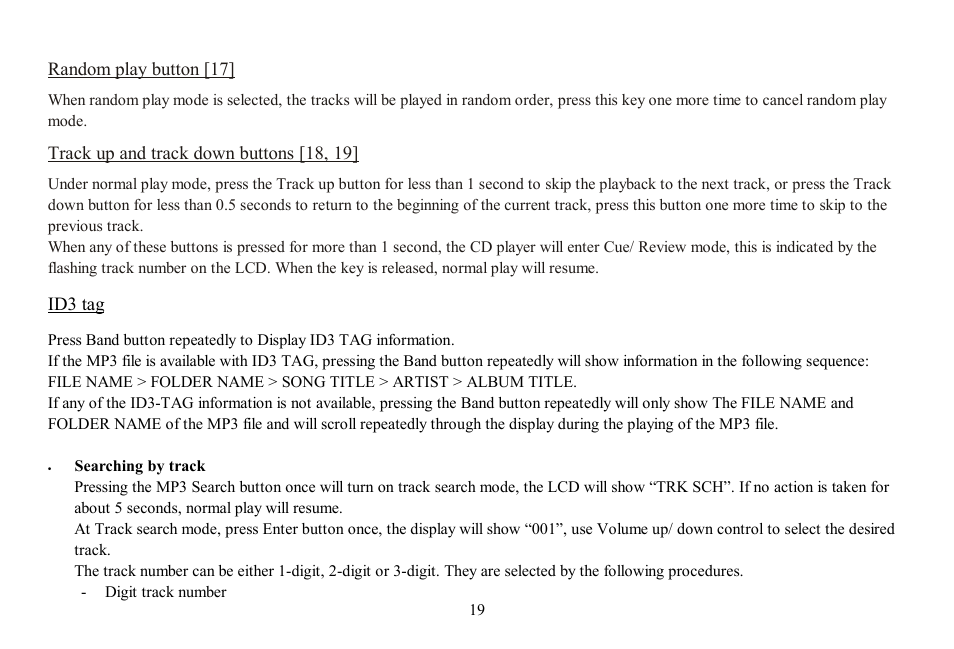 Hyundai H-CDM8047 User Manual | Page 19 / 54