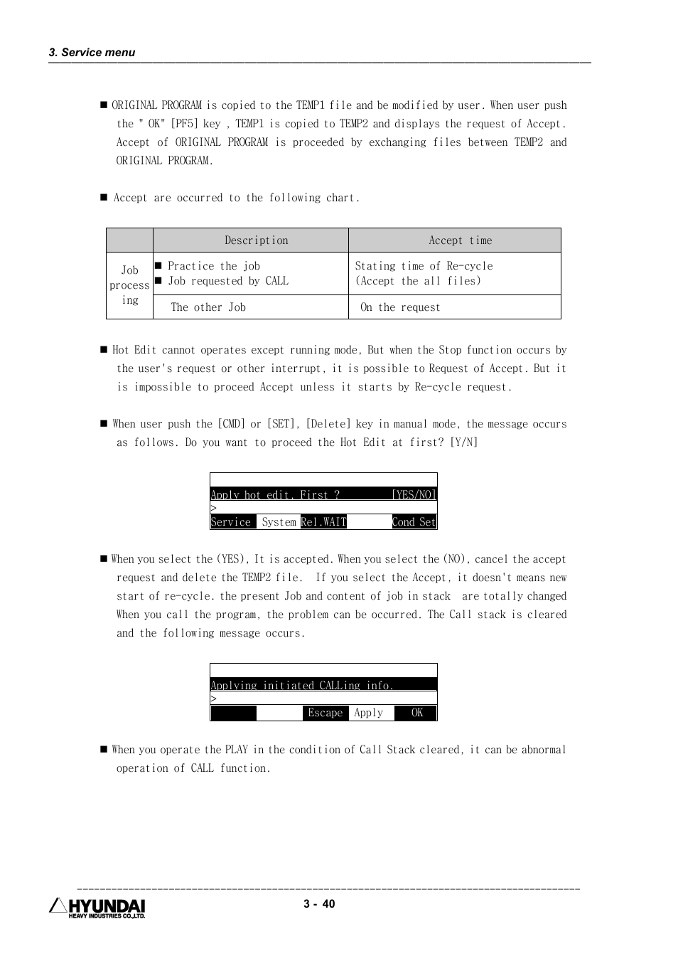 Hyundai HI4 User Manual | Page 109 / 427