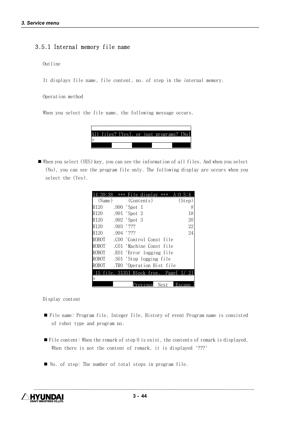 Hyundai HI4 User Manual | Page 113 / 427