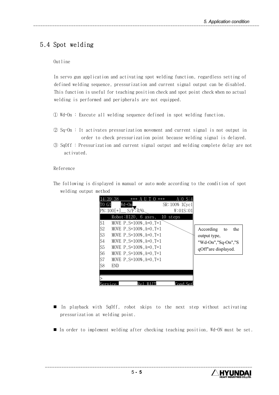 4 spot welding | Hyundai HI4 User Manual | Page 162 / 427