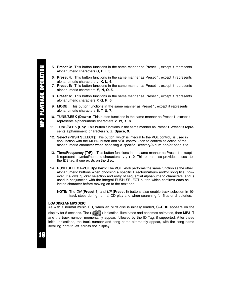 Hyundai AM/FM/MPX Radio ACD-91 User Manual | Page 18 / 24