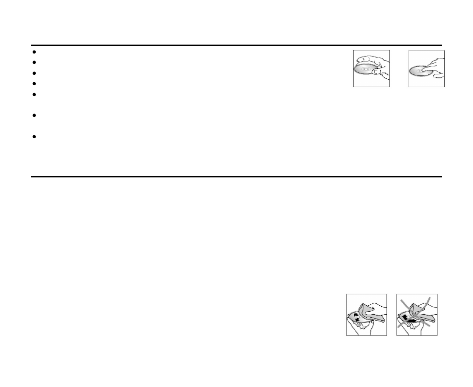 Handling discs, Cleaning | Hyundai H-CMD4007 User Manual | Page 31 / 72