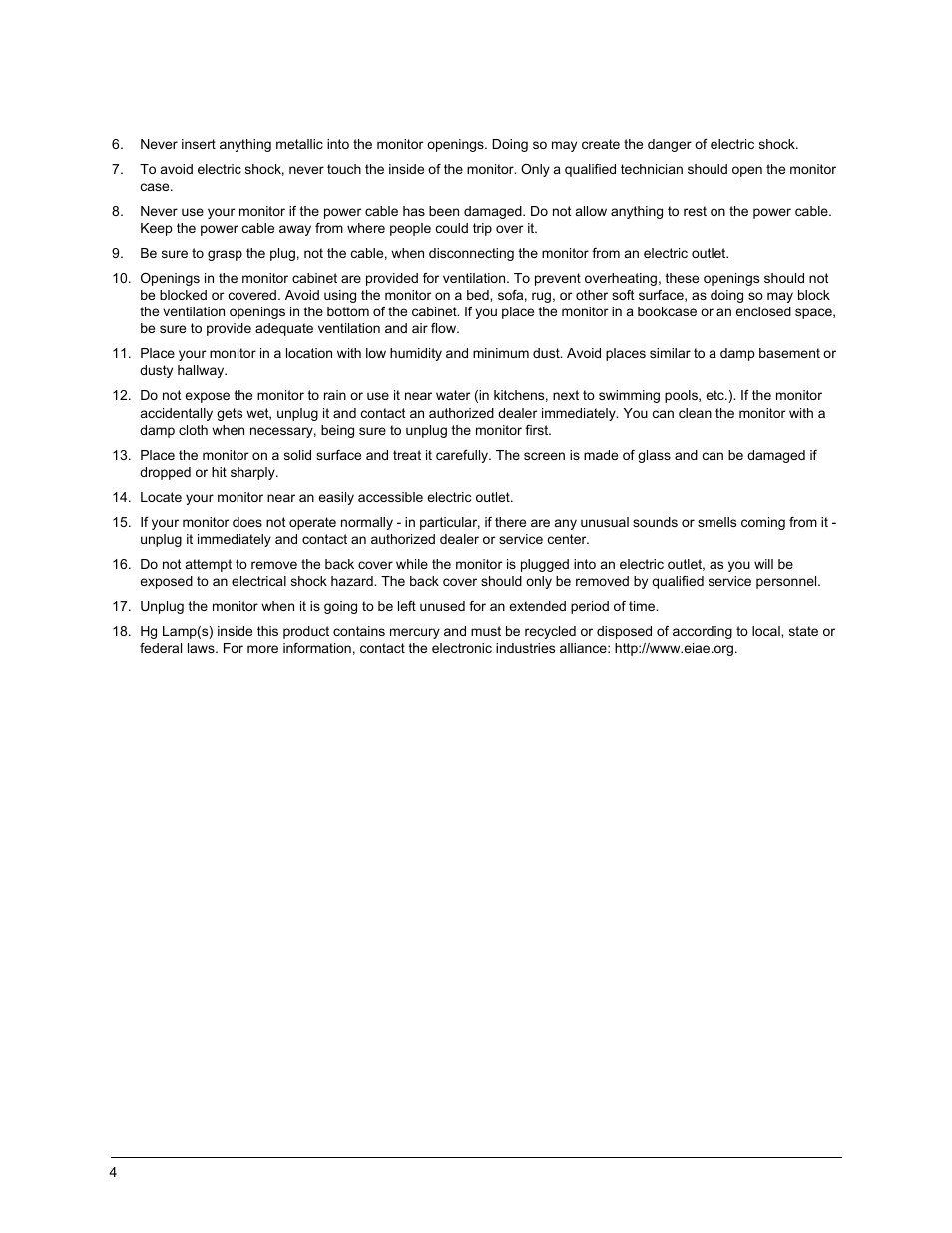 Honeywell HMLCD17L User Manual | Page 4 / 24