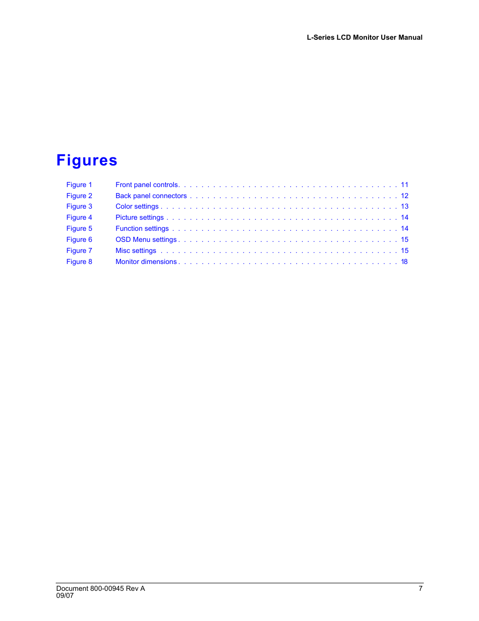 Figures | Honeywell HMLCD17L User Manual | Page 7 / 24