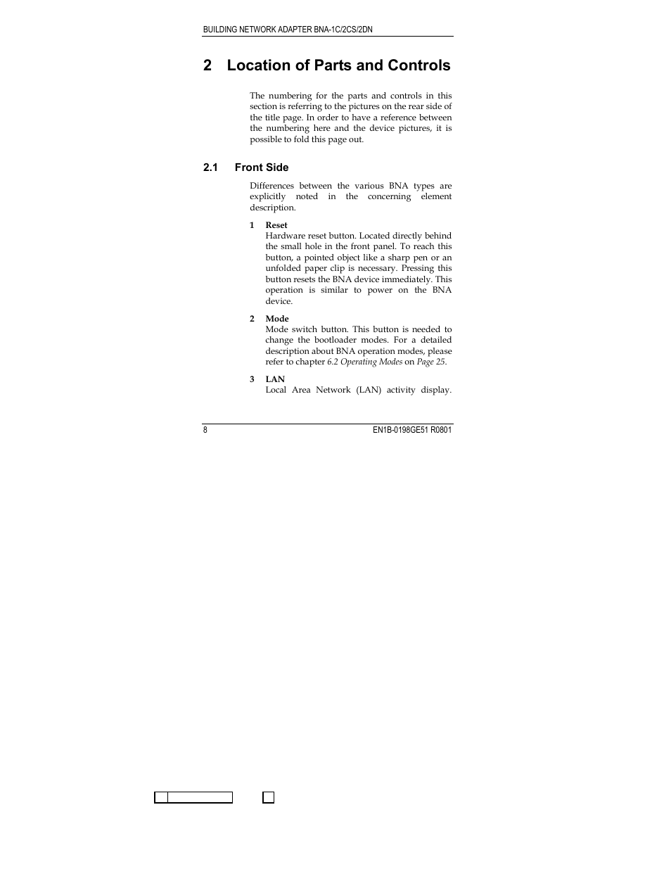 2 location of parts and controls | Honeywell Q7055A User Manual | Page 8 / 54