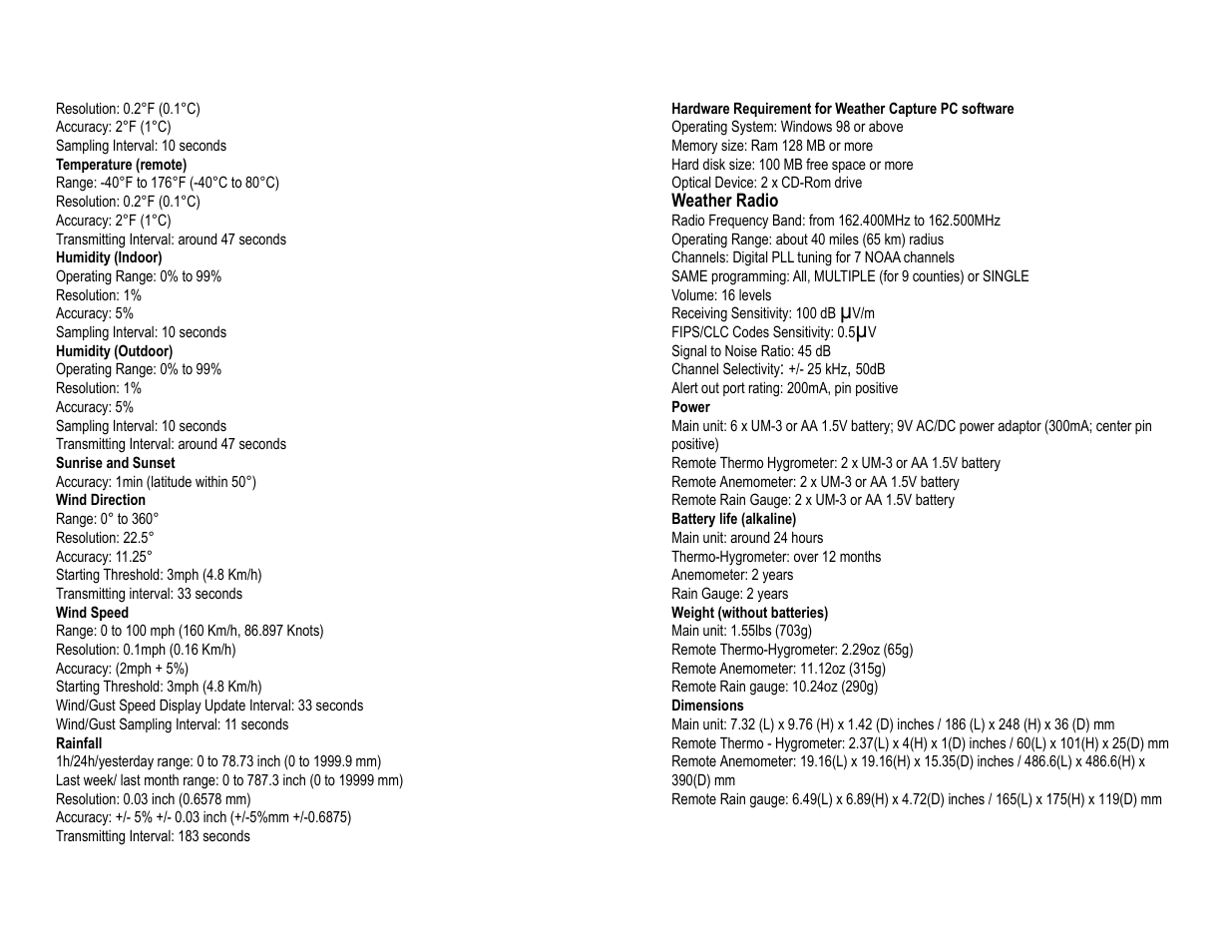 Honeywell TN924W User Manual | Page 27 / 28