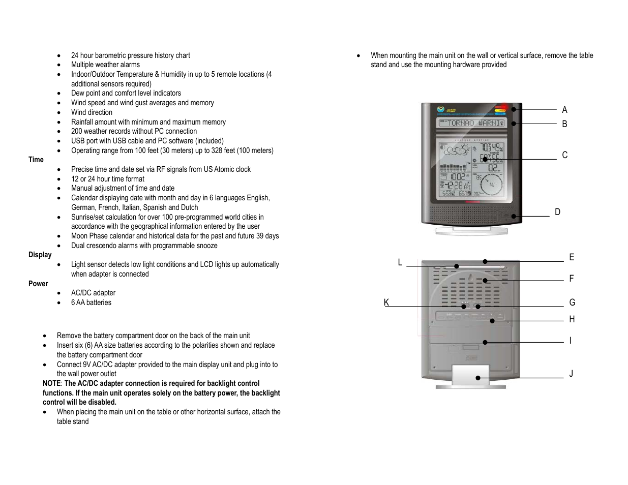 Honeywell TN924W User Manual | Page 7 / 28