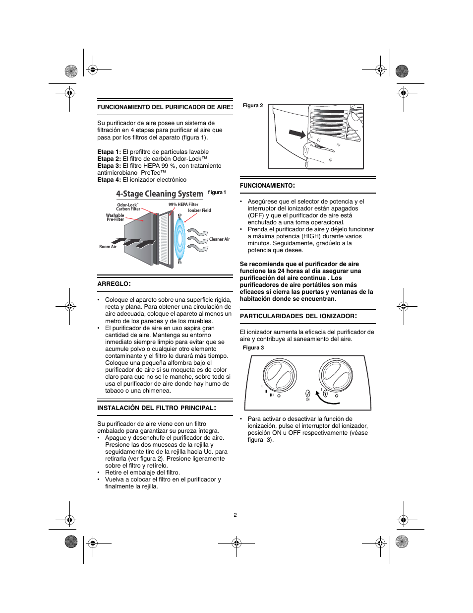 Stage cleaning system | Honeywell 16200 User Manual | Page 10 / 12