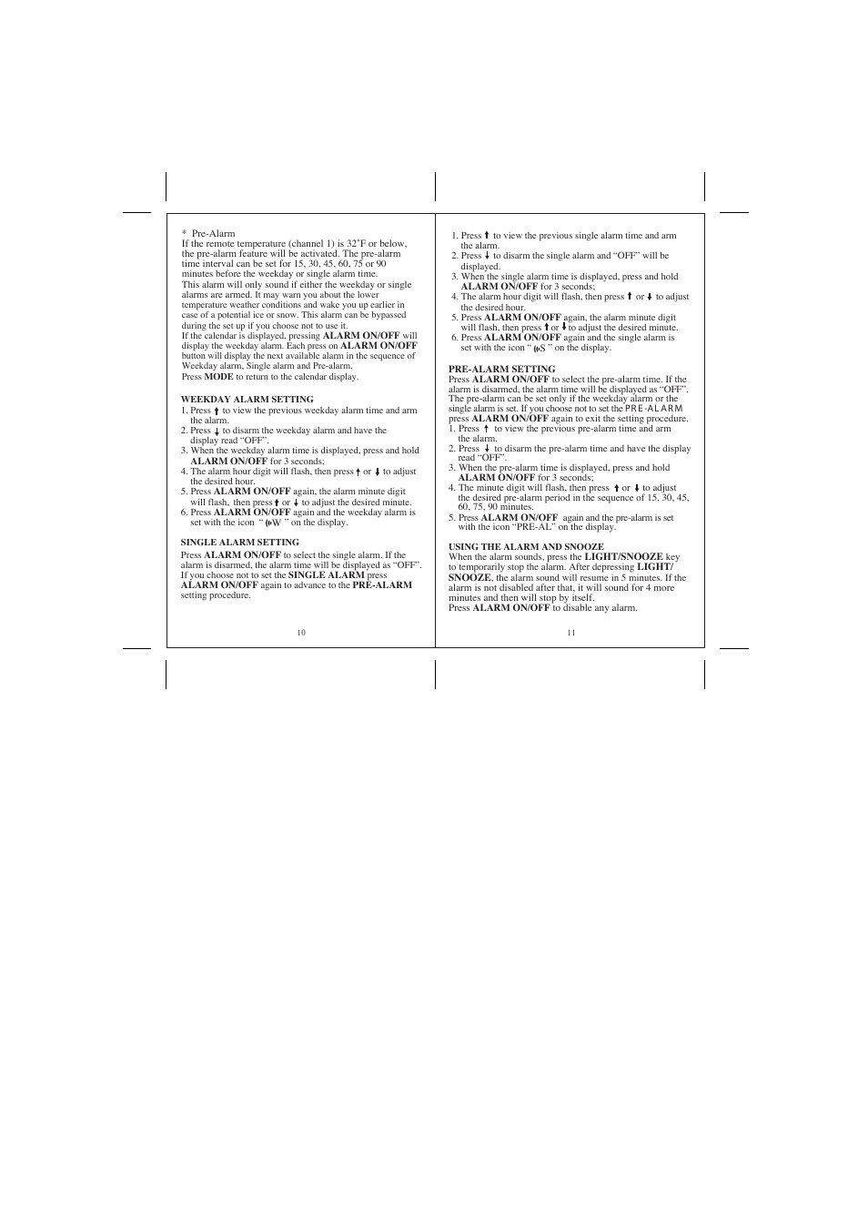 Honeywell TE218ELW User Manual | Page 6 / 11