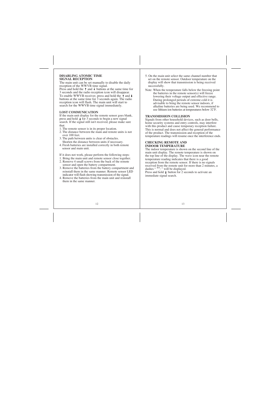 Honeywell TE218ELW User Manual | Page 7 / 11