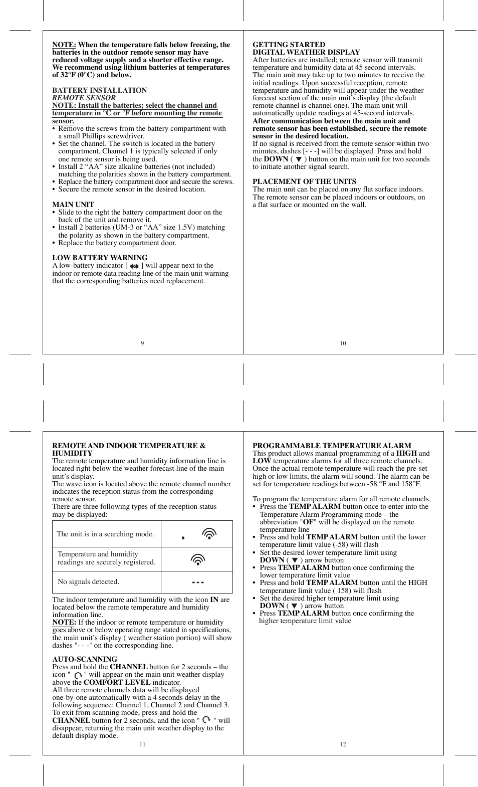 Honeywell TC682EL User Manual | Page 3 / 6