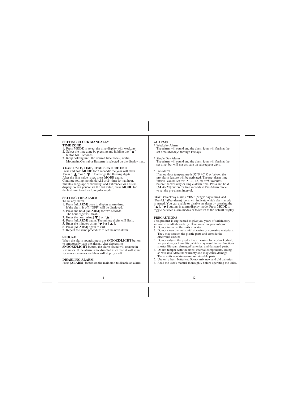 Honeywell TE211W User Manual | Page 7 / 9