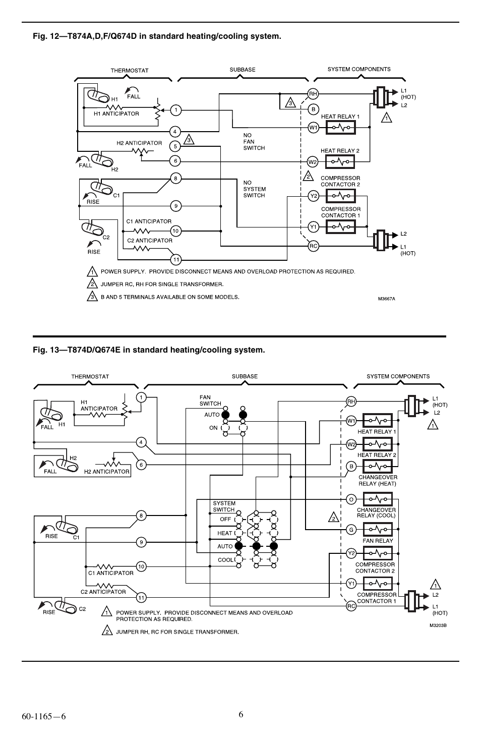 Honeywell Q674A-E User Manual | Page 6 / 12