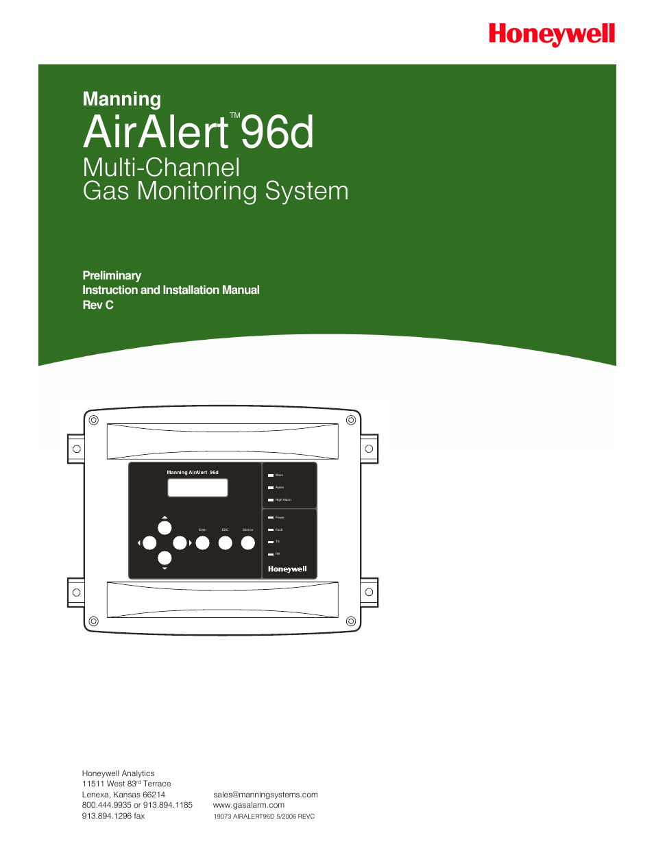 Honeywell 96D User Manual | 24 pages