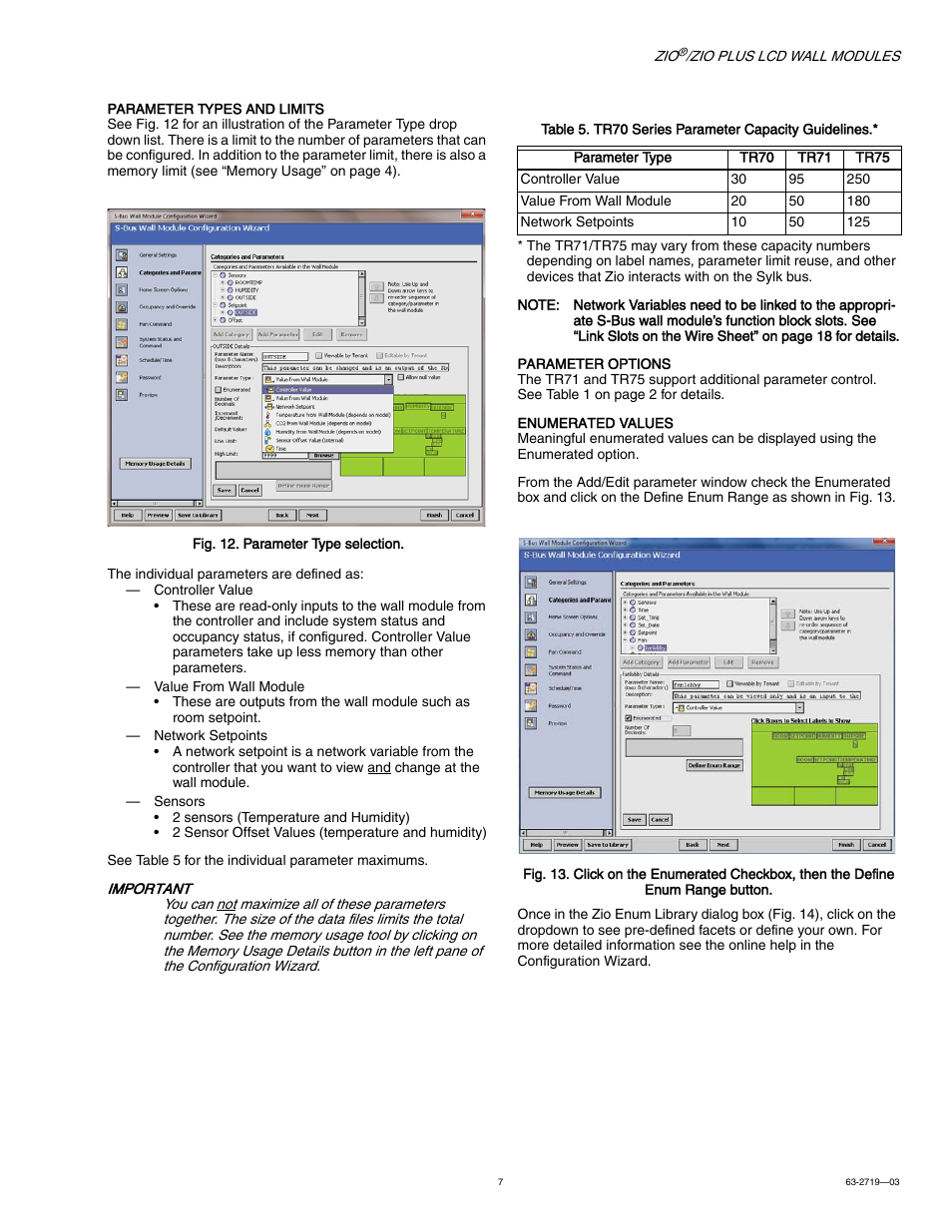 Honeywell ZIO TR71-H User Manual | Page 7 / 24