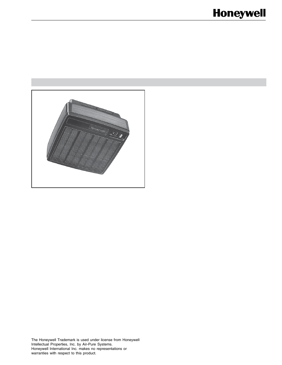 Honeywell F90B User Manual | 24 pages