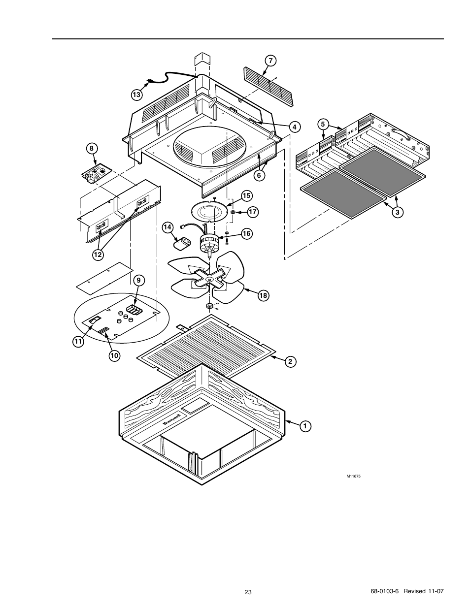 Honeywell F90B User Manual | Page 23 / 24