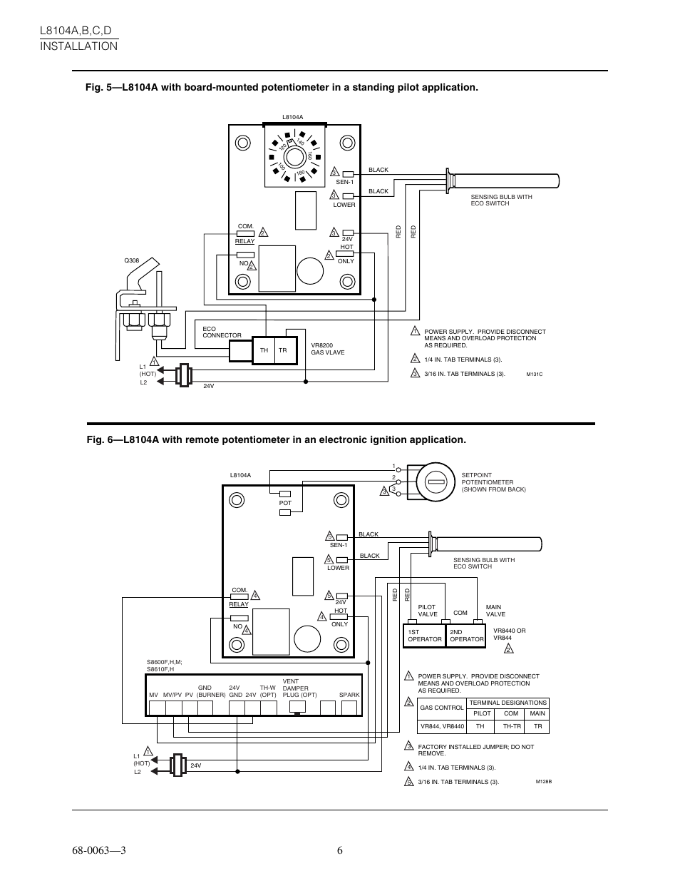 Honeywell L8104B User Manual | Page 6 / 20