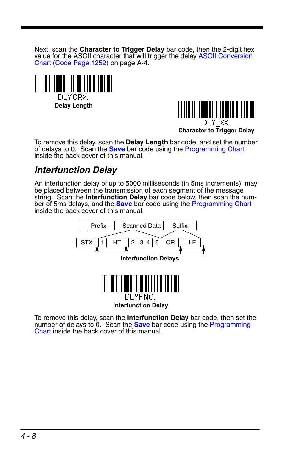 Interfunction delay, Interfunction delay -8 | Honeywell VOYAGER 1200G User Manual | Page 80 / 238