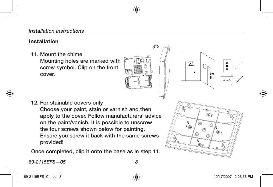 Honeywell RCWL35N User Manual | Page 10 / 48
