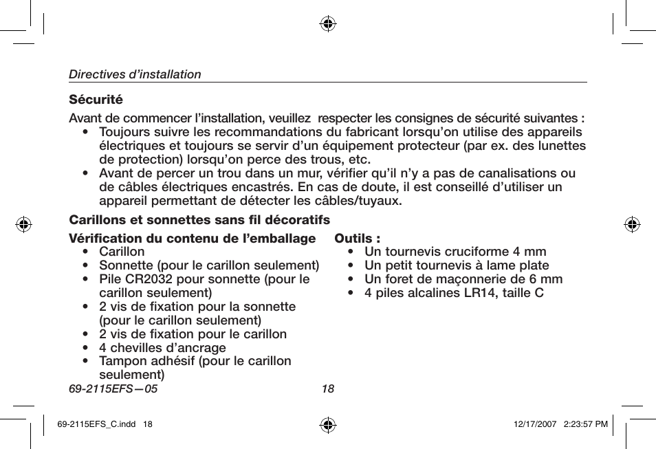 Honeywell RCWL35N User Manual | Page 20 / 48