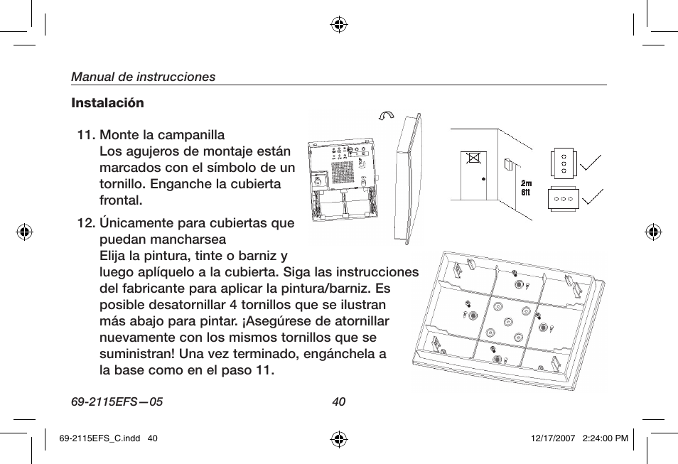 Honeywell RCWL35N User Manual | Page 42 / 48
