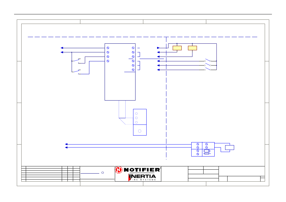 Supply fan connection diagram, Drg. no | Honeywell NOTIFIER IFS-2600 User Manual | Page 69 / 80