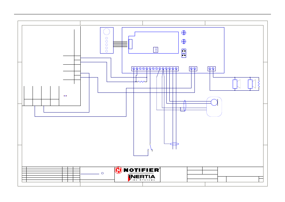 10w evac connection diagram, Drg. no | Honeywell NOTIFIER IFS-2600 User Manual | Page 71 / 80