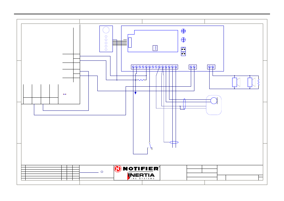 10w evac slave connection diagram, Drg. no | Honeywell NOTIFIER IFS-2600 User Manual | Page 72 / 80