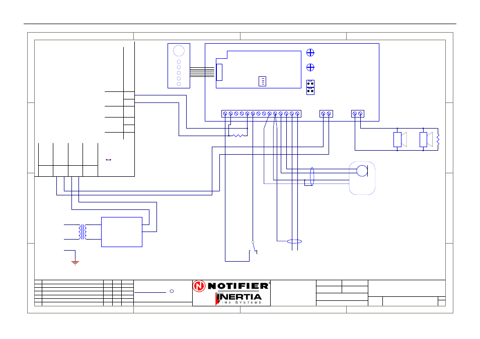 30w evac connection diagram, Drg. no | Honeywell NOTIFIER IFS-2600 User Manual | Page 73 / 80